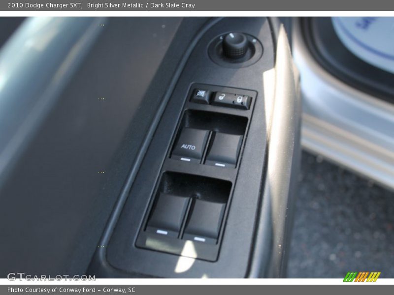 Bright Silver Metallic / Dark Slate Gray 2010 Dodge Charger SXT