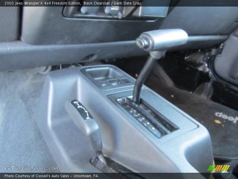 Black Clearcoat / Dark Slate Gray 2003 Jeep Wrangler X 4x4 Freedom Edition