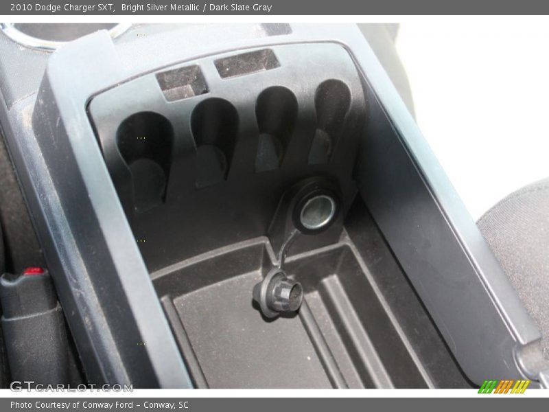 Bright Silver Metallic / Dark Slate Gray 2010 Dodge Charger SXT