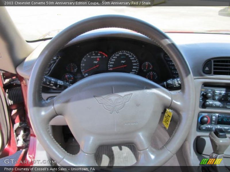  2003 Corvette 50th Anniversary Edition Coupe Steering Wheel