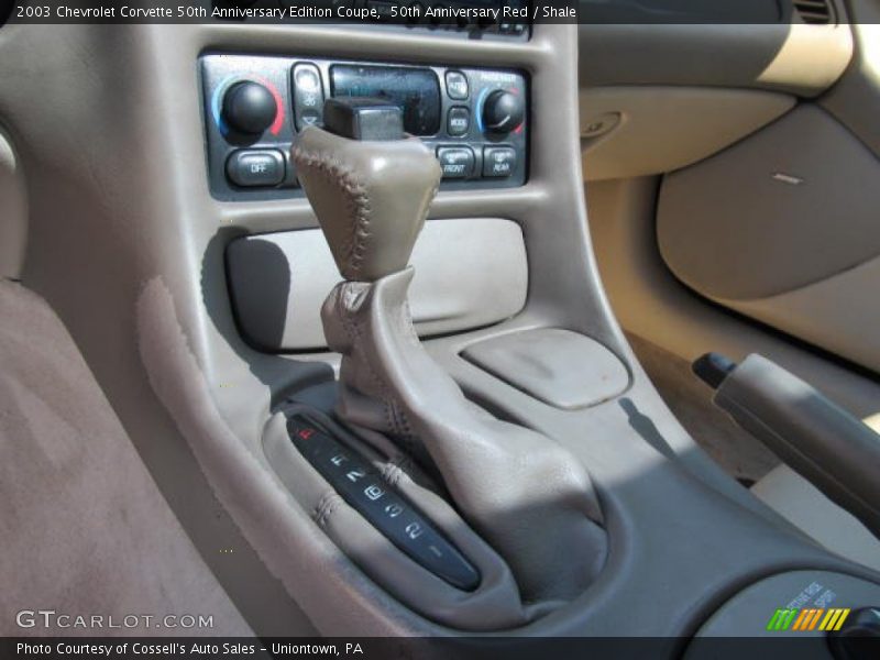  2003 Corvette 50th Anniversary Edition Coupe 4 Speed Automatic Shifter