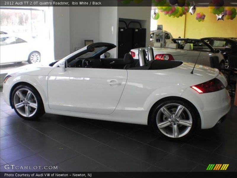 Ibis White / Black 2012 Audi TT 2.0T quattro Roadster