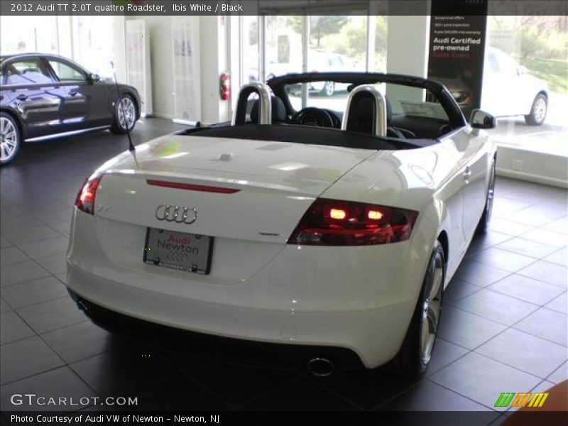 Ibis White / Black 2012 Audi TT 2.0T quattro Roadster