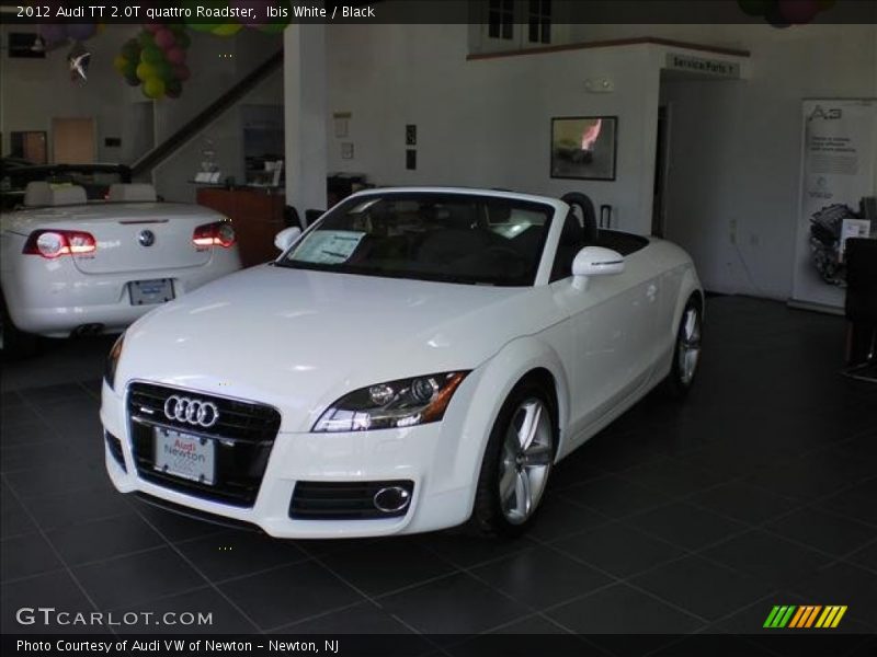 Ibis White / Black 2012 Audi TT 2.0T quattro Roadster