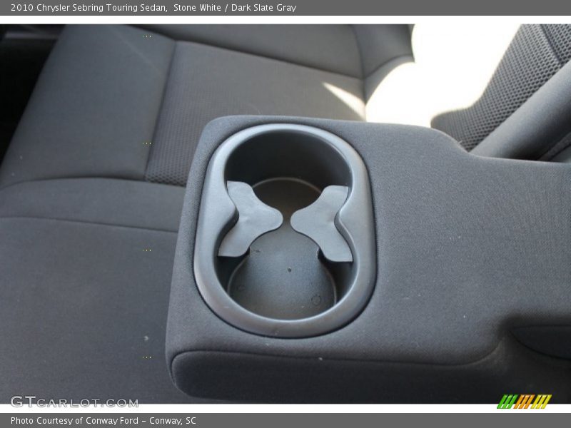 Stone White / Dark Slate Gray 2010 Chrysler Sebring Touring Sedan