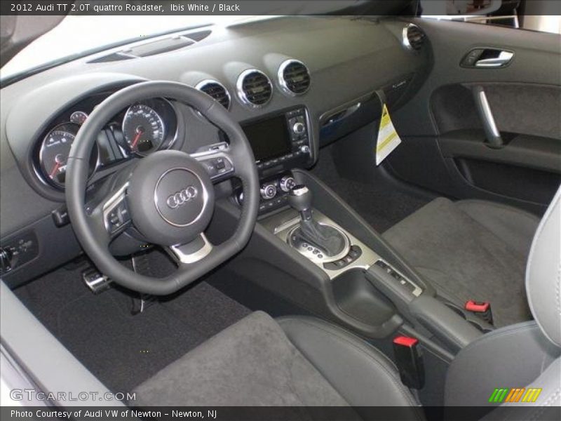Black Interior - 2012 TT 2.0T quattro Roadster 