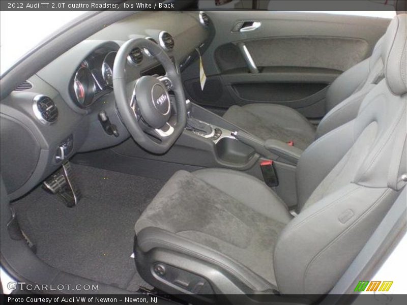  2012 TT 2.0T quattro Roadster Black Interior