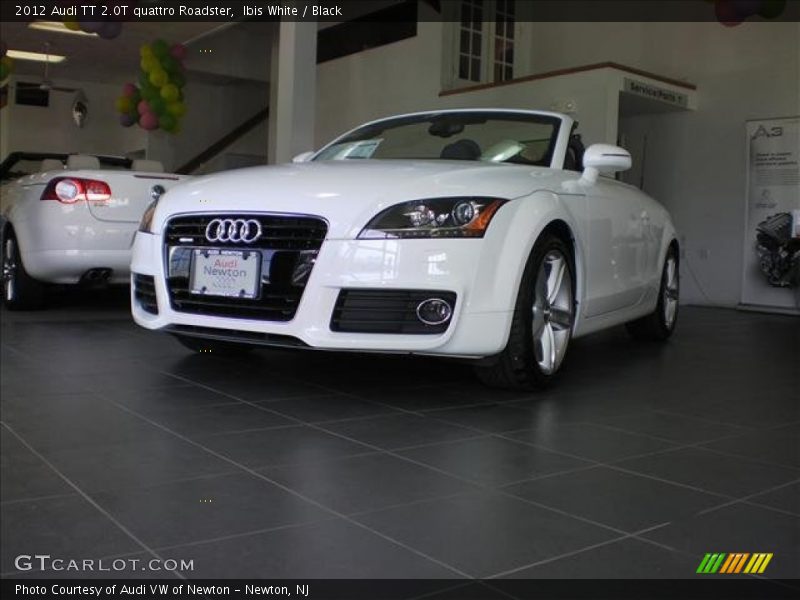 Ibis White / Black 2012 Audi TT 2.0T quattro Roadster