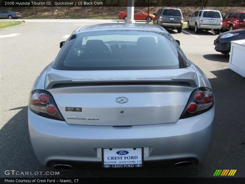 Quicksilver / GS Black Cloth 2008 Hyundai Tiburon GS