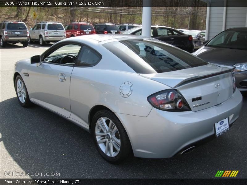 Quicksilver / GS Black Cloth 2008 Hyundai Tiburon GS