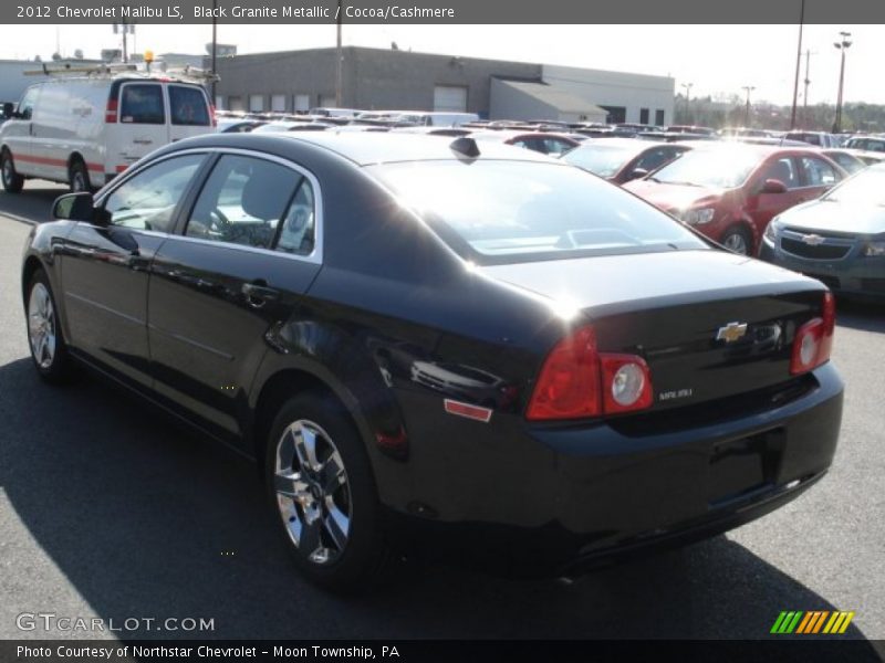 Black Granite Metallic / Cocoa/Cashmere 2012 Chevrolet Malibu LS