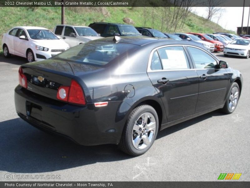 Black Granite Metallic / Cocoa/Cashmere 2012 Chevrolet Malibu LS
