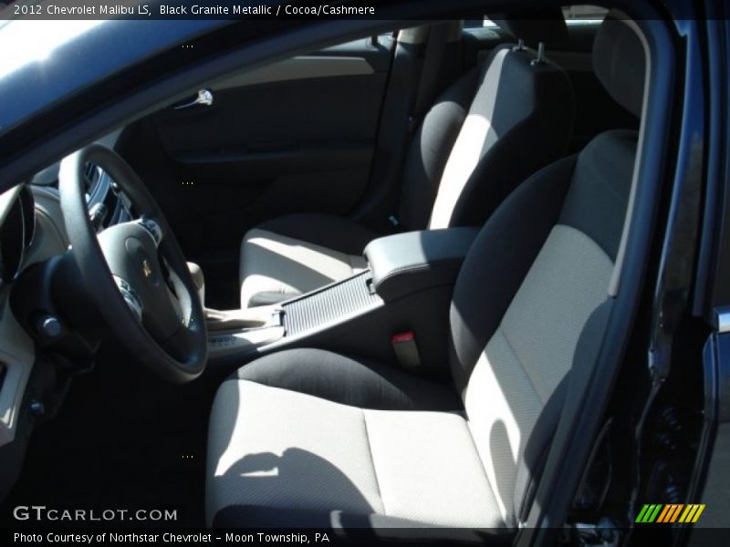 Black Granite Metallic / Cocoa/Cashmere 2012 Chevrolet Malibu LS