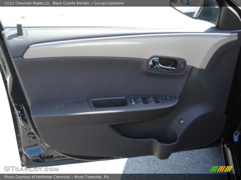 Black Granite Metallic / Cocoa/Cashmere 2012 Chevrolet Malibu LS