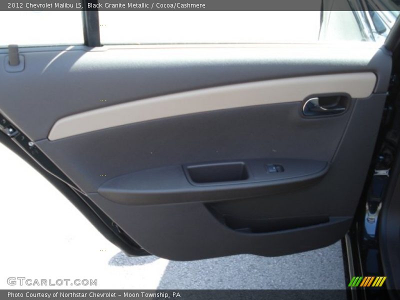 Black Granite Metallic / Cocoa/Cashmere 2012 Chevrolet Malibu LS