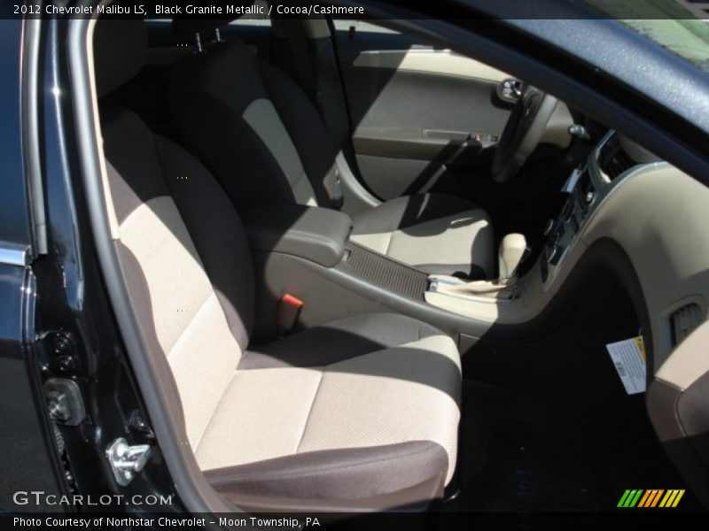 Black Granite Metallic / Cocoa/Cashmere 2012 Chevrolet Malibu LS