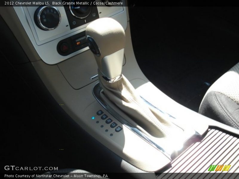 Black Granite Metallic / Cocoa/Cashmere 2012 Chevrolet Malibu LS