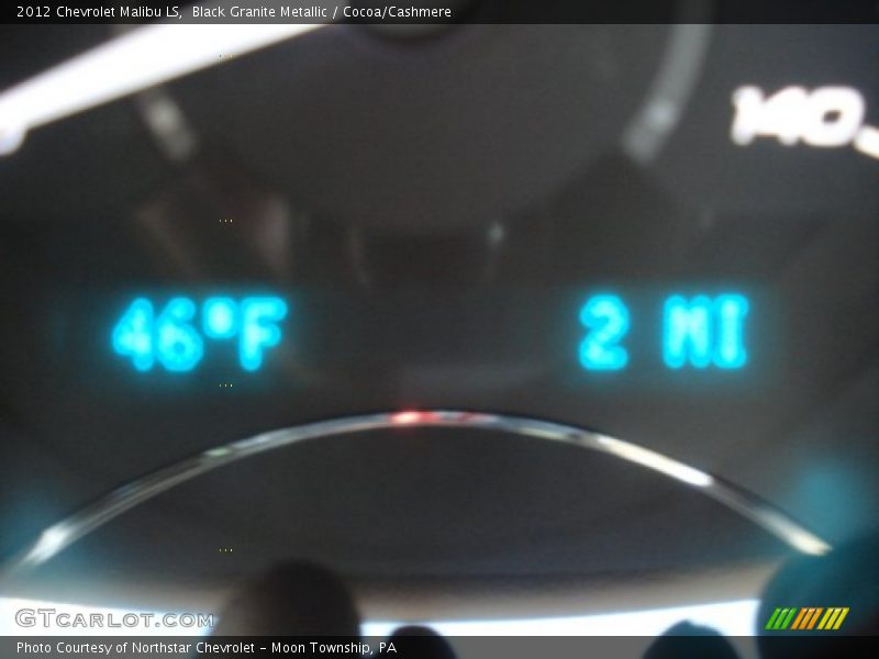 Black Granite Metallic / Cocoa/Cashmere 2012 Chevrolet Malibu LS