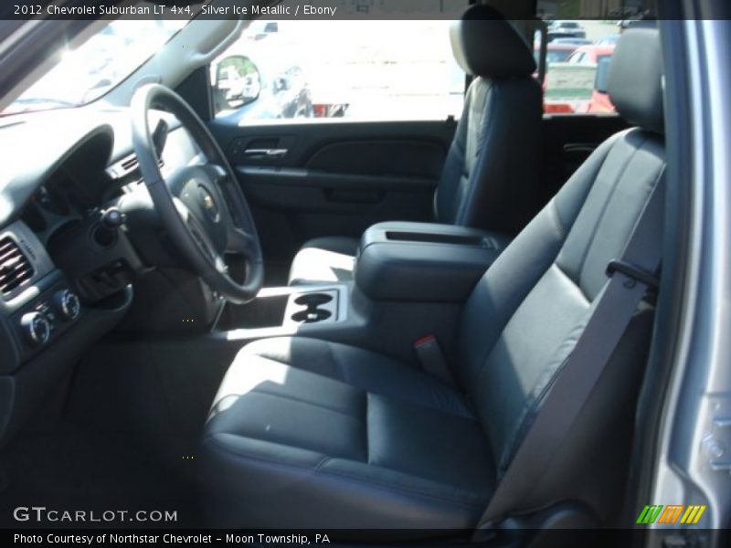 Silver Ice Metallic / Ebony 2012 Chevrolet Suburban LT 4x4