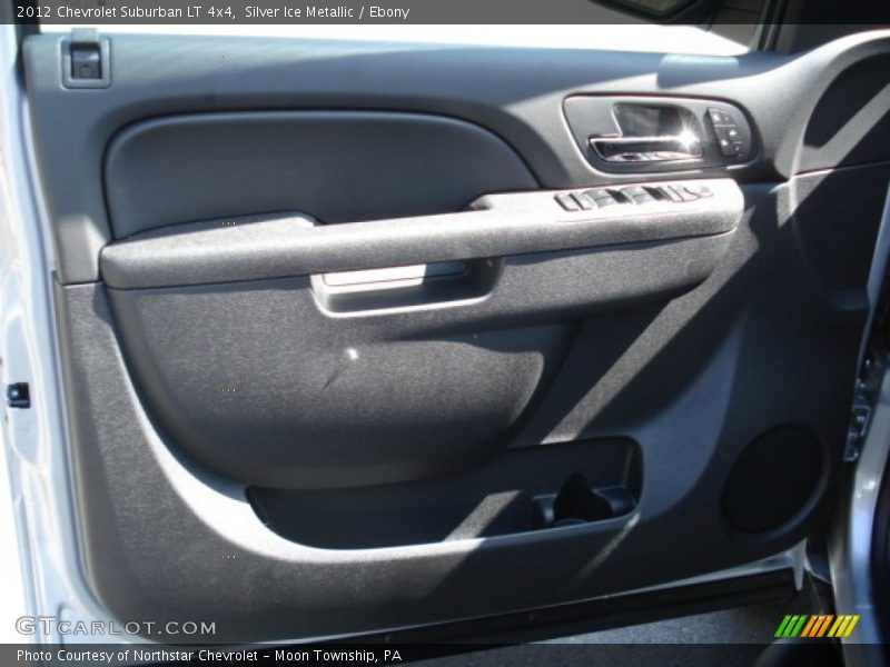 Silver Ice Metallic / Ebony 2012 Chevrolet Suburban LT 4x4