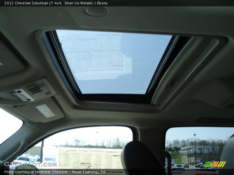 Silver Ice Metallic / Ebony 2012 Chevrolet Suburban LT 4x4