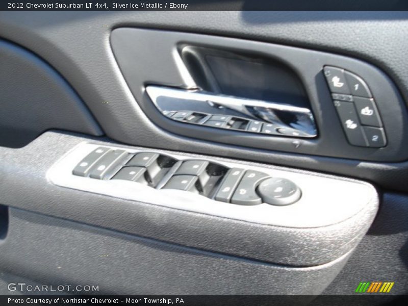 Silver Ice Metallic / Ebony 2012 Chevrolet Suburban LT 4x4