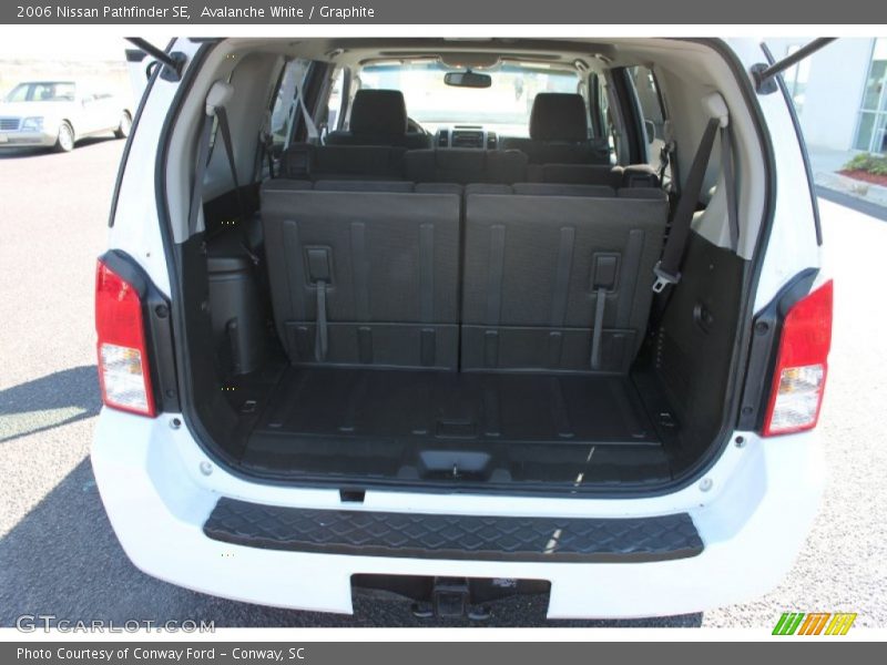 Avalanche White / Graphite 2006 Nissan Pathfinder SE