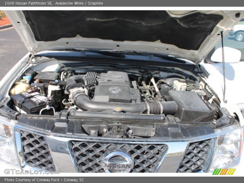 Avalanche White / Graphite 2006 Nissan Pathfinder SE