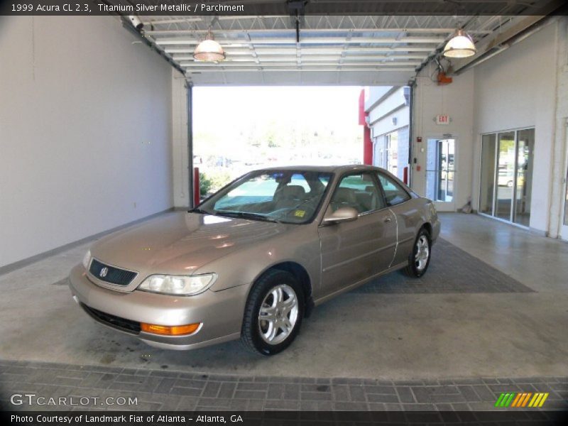 Titanium Silver Metallic / Parchment 1999 Acura CL 2.3