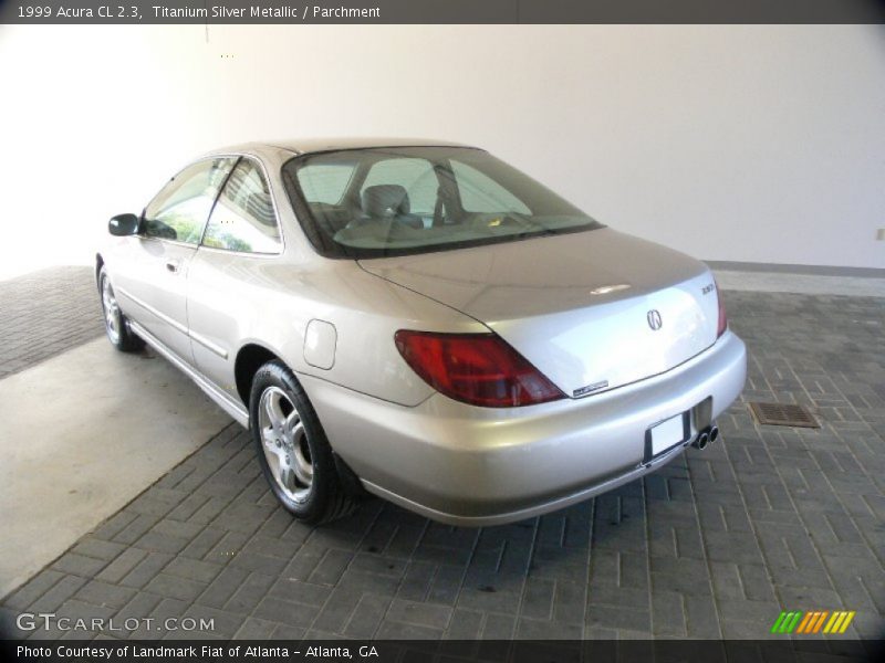 Titanium Silver Metallic / Parchment 1999 Acura CL 2.3