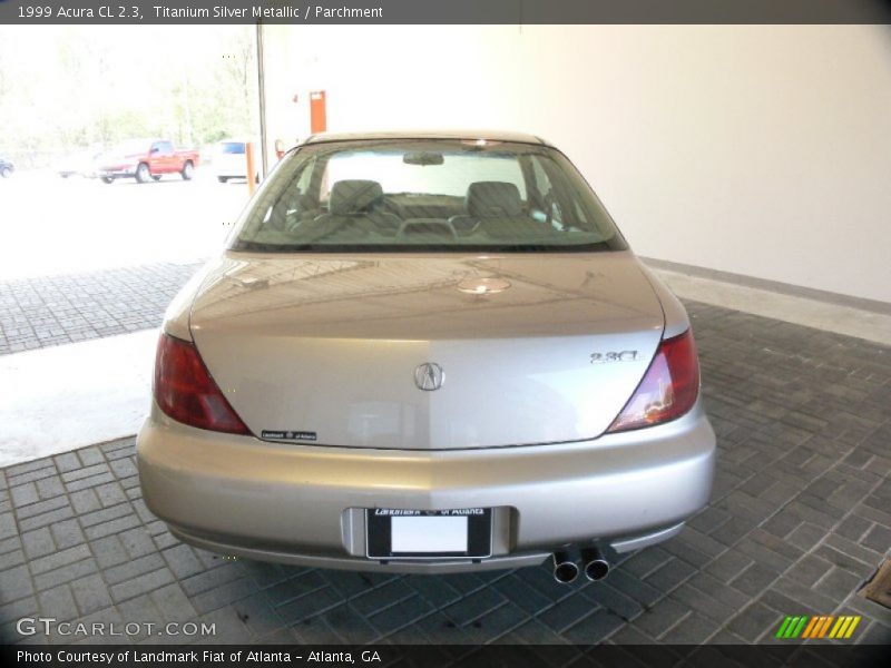 Titanium Silver Metallic / Parchment 1999 Acura CL 2.3