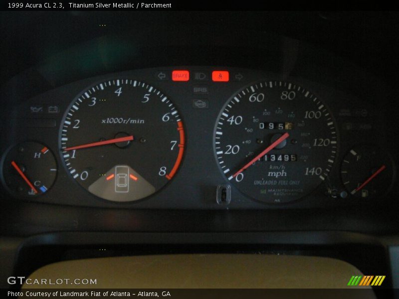  1999 CL 2.3 2.3 Gauges