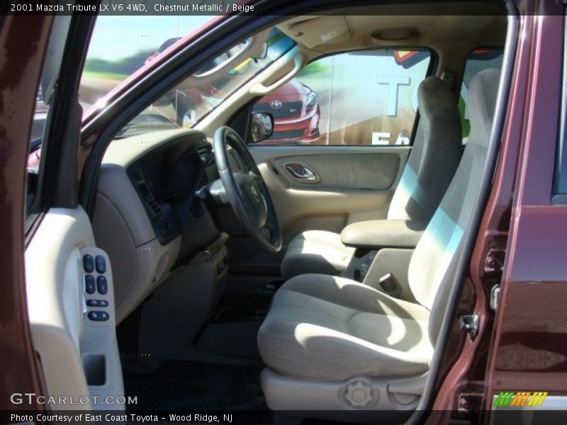 Chestnut Metallic / Beige 2001 Mazda Tribute LX V6 4WD