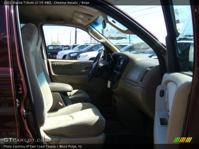 Chestnut Metallic / Beige 2001 Mazda Tribute LX V6 4WD