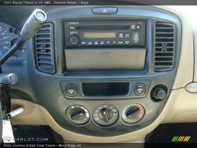 Chestnut Metallic / Beige 2001 Mazda Tribute LX V6 4WD