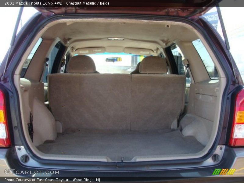 Chestnut Metallic / Beige 2001 Mazda Tribute LX V6 4WD