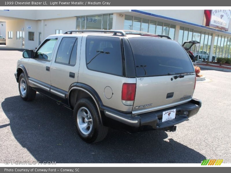 Light Pewter Metallic / Medium Gray 1999 Chevrolet Blazer LS