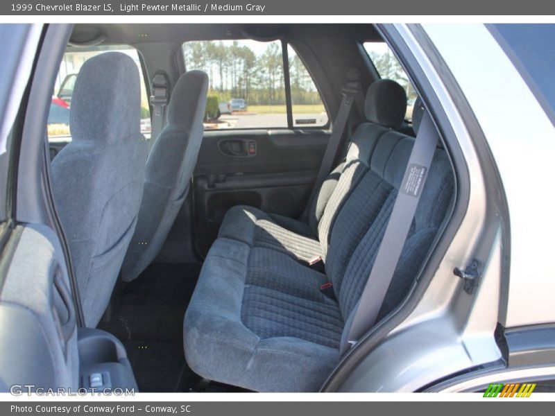 Light Pewter Metallic / Medium Gray 1999 Chevrolet Blazer LS