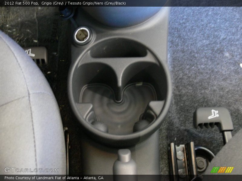 Grigio (Grey) / Tessuto Grigio/Nero (Grey/Black) 2012 Fiat 500 Pop