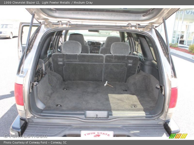Light Pewter Metallic / Medium Gray 1999 Chevrolet Blazer LS