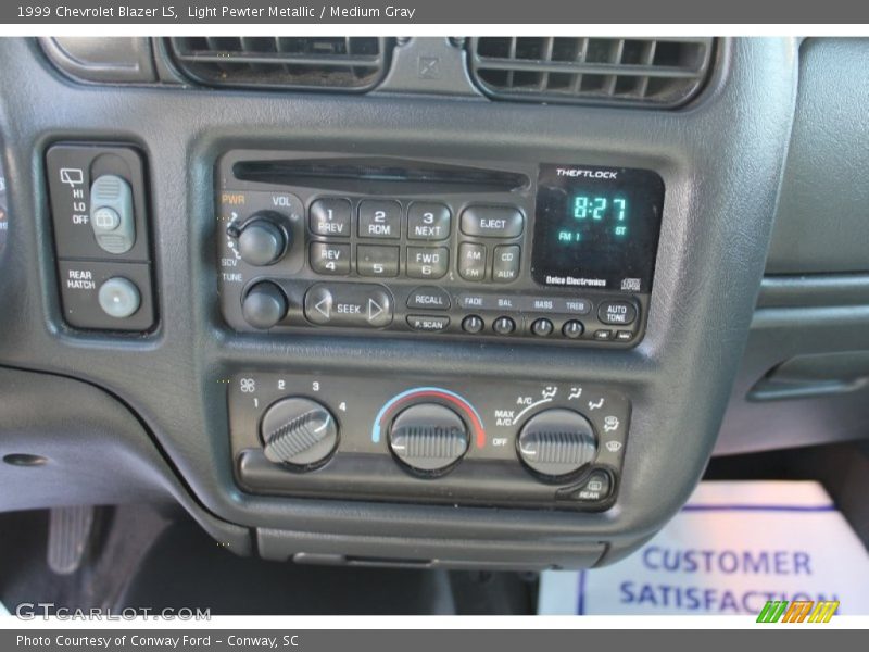 Controls of 1999 Blazer LS