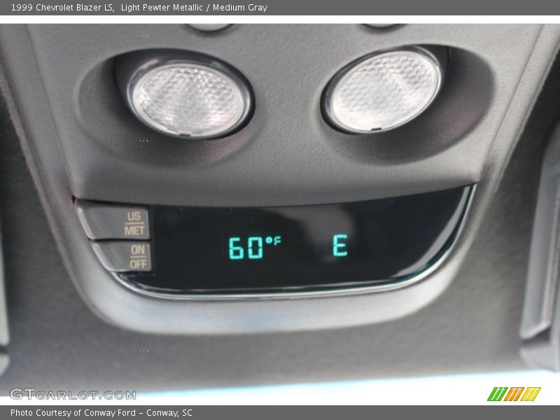 Light Pewter Metallic / Medium Gray 1999 Chevrolet Blazer LS