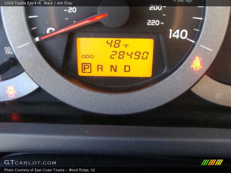 Black / Ash Gray 2009 Toyota RAV4 I4