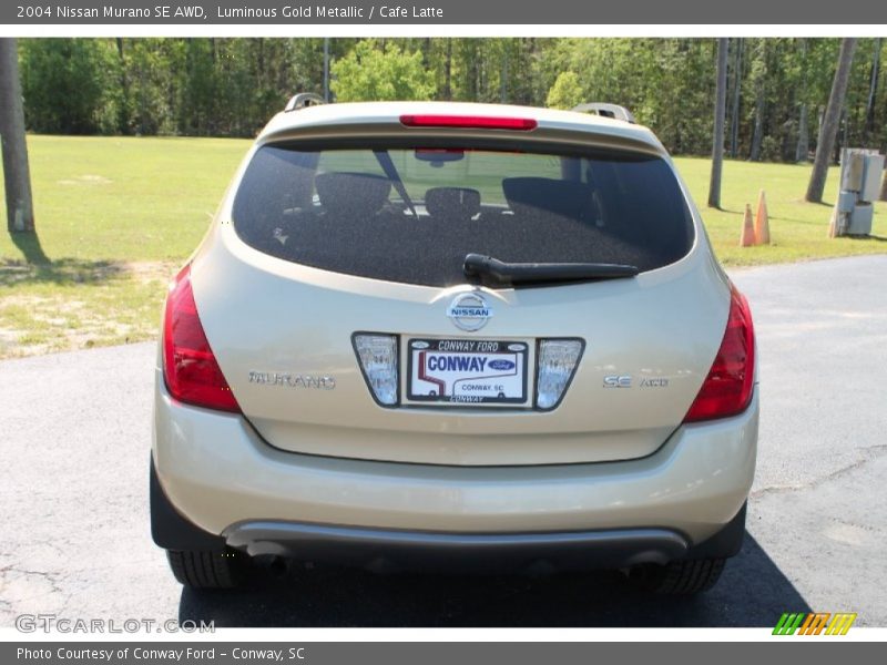 Luminous Gold Metallic / Cafe Latte 2004 Nissan Murano SE AWD