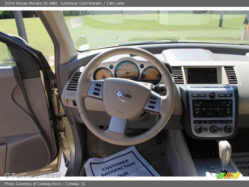 Luminous Gold Metallic / Cafe Latte 2004 Nissan Murano SE AWD
