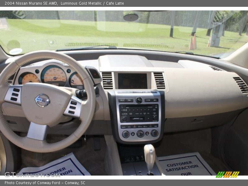 Luminous Gold Metallic / Cafe Latte 2004 Nissan Murano SE AWD