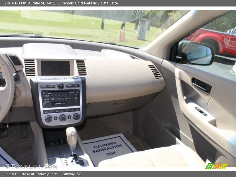 Luminous Gold Metallic / Cafe Latte 2004 Nissan Murano SE AWD