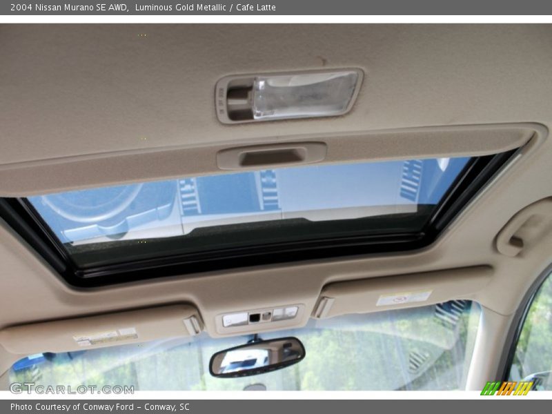 Luminous Gold Metallic / Cafe Latte 2004 Nissan Murano SE AWD