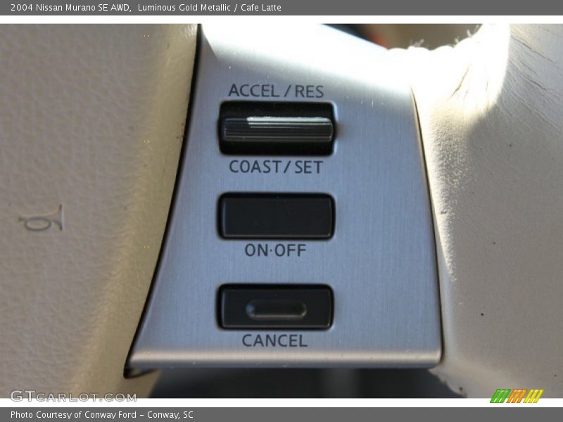 Luminous Gold Metallic / Cafe Latte 2004 Nissan Murano SE AWD