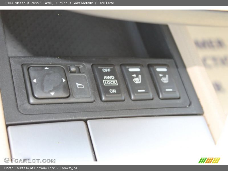Luminous Gold Metallic / Cafe Latte 2004 Nissan Murano SE AWD